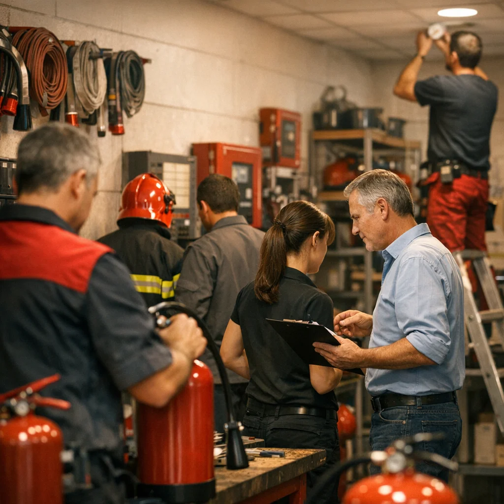 CHUB Sécurité Incendie - Notre équipe d'experts en sécurité incendie
